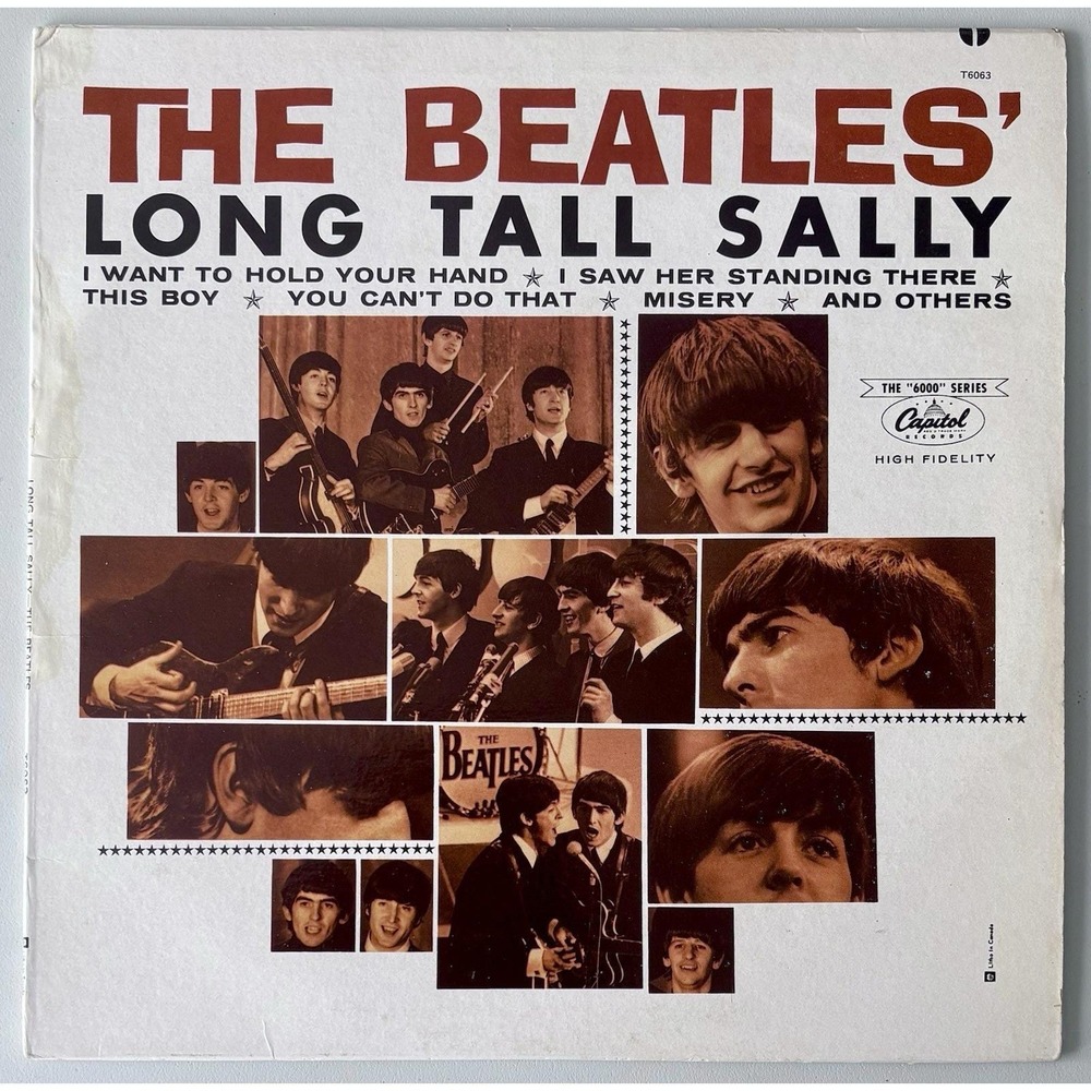 The Beatles - Long Tall Sally - The 6000 Series - Vinyl LP -‎ Capitol T6063 1980